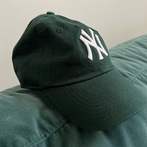Green Yankee Baseball Cap